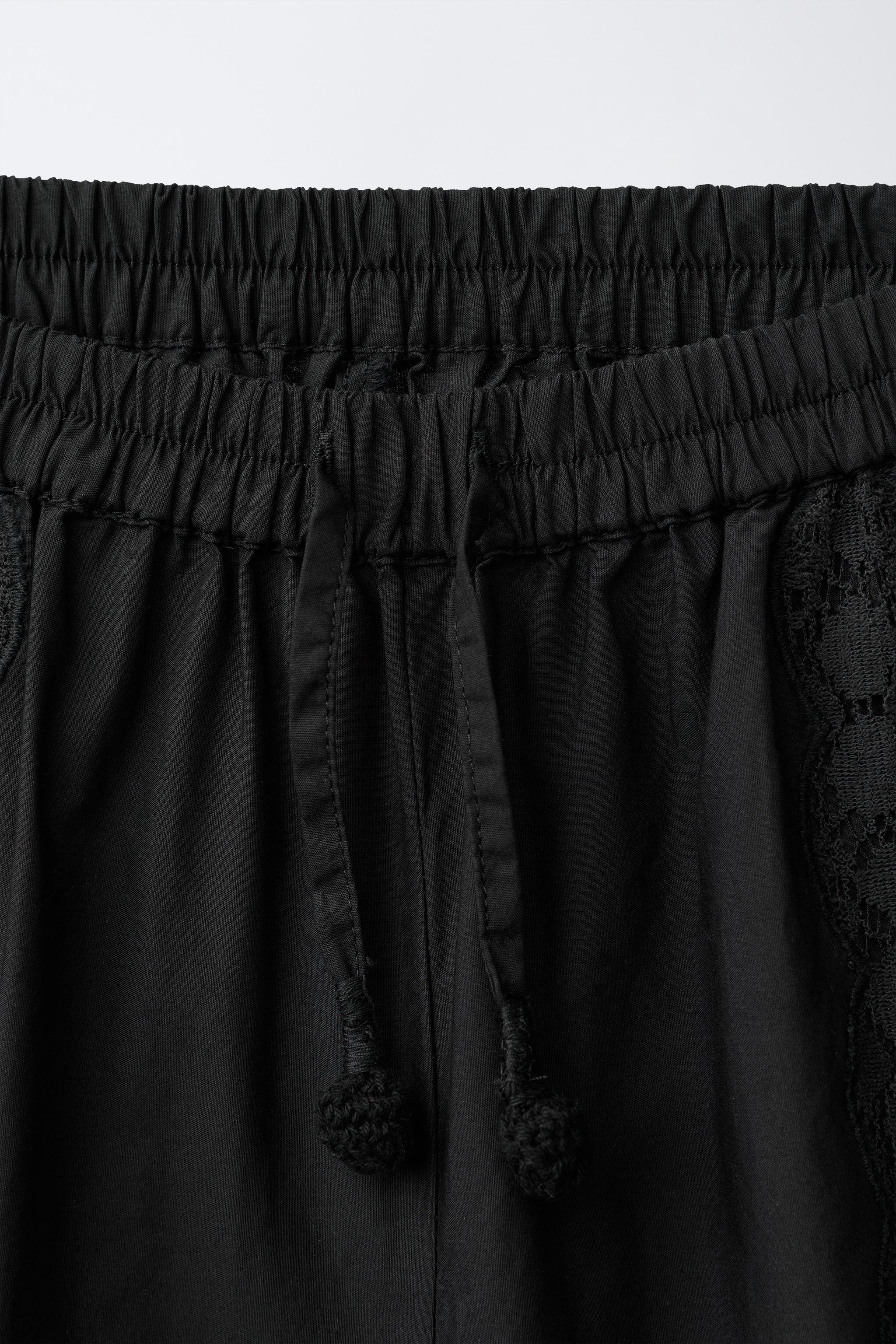 EMBROIDERED LACE BLOOMERS
